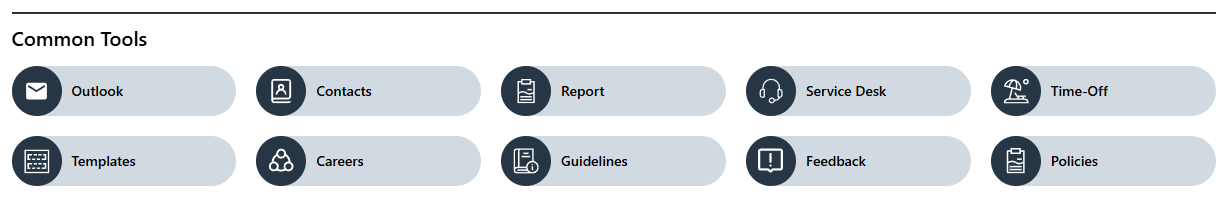 Common Tools Preview