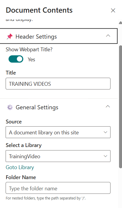 TrainingVideo
