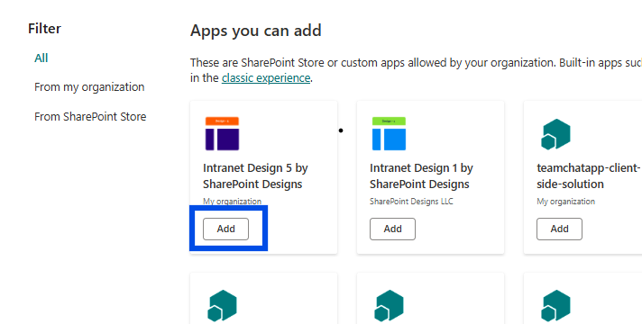 Choose App