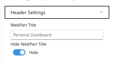 headers settings header settings