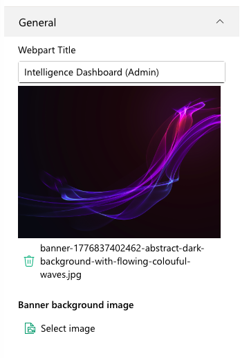 Header settings Header settings