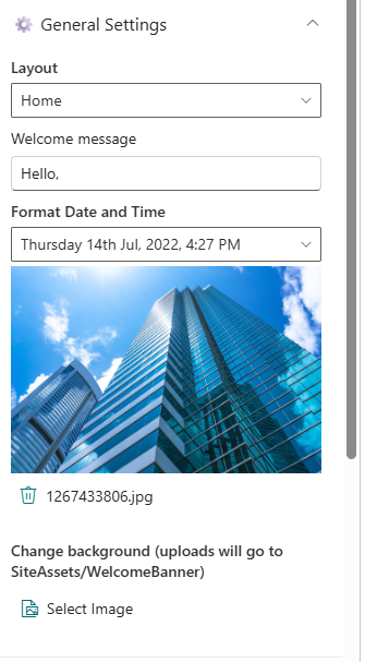 General Settings