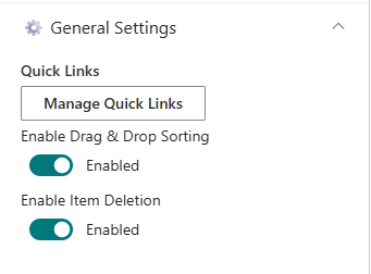General Settings