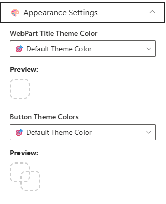 Appearance Settings