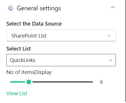 General Settings