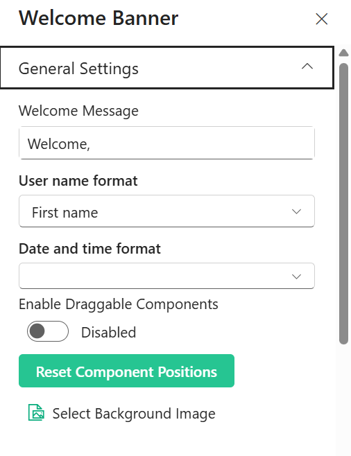 General Settings