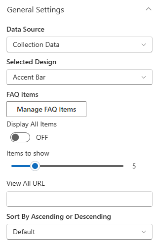 General Settings General Settings