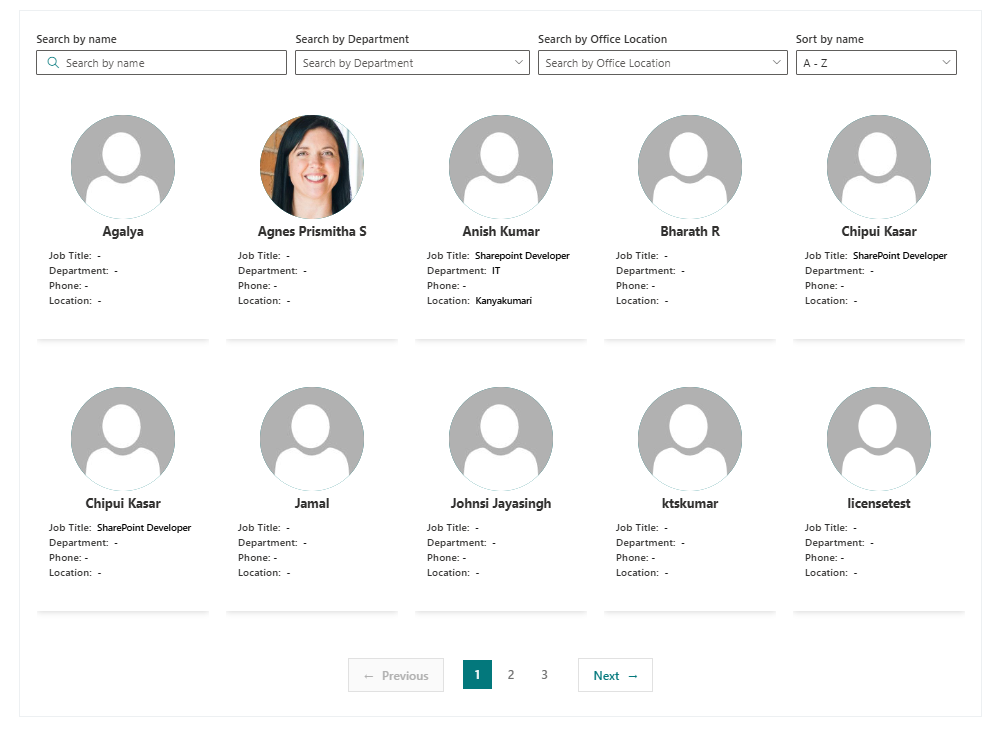 Employee Directory