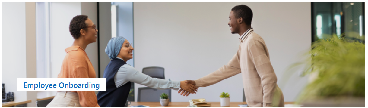 Employee Onboaring Welcome Banner