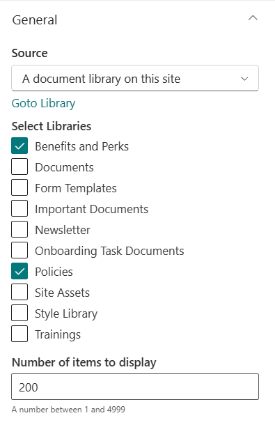 Multiple library - General