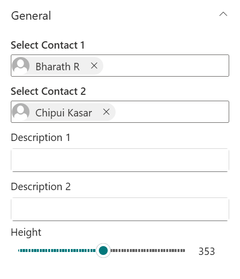 User Selection - General